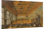 Audience Granted by the Doge of Venice in the College Room of Doge's Palace, c.1766-70 by Francesco Guardi