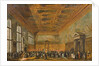 Audience Granted by the Doge of Venice in the College Room of Doge's Palace, c.1766-70 by Francesco Guardi