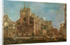 Campo dei Santi Giovanni e Paolo and the Scuola Grande di San Marco, Venice by Francesco Guardi