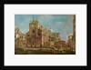 Campo dei Santi Giovanni e Paolo and the Scuola Grande di San Marco, Venice by Francesco Guardi