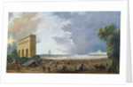 Federation Day on the Champ de Mars, 14 July 1790 by Hubert Robert