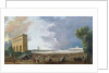 Federation Day on the Champ de Mars, 14 July 1790 by Hubert Robert
