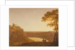 Lake Nemi at Sunset, c.1790 by Joseph Wright of Derby