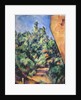 Red rock, c.1895 by Paul Cezanne