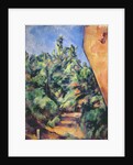 Red rock, c.1895 by Paul Cezanne