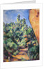 Red rock, c.1895 by Paul Cezanne