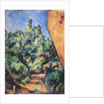 Red rock, c.1895 by Paul Cezanne