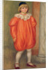 Claude Renoir in a clown costume, 1909 by Pierre Auguste Renoir