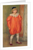 Claude Renoir in a clown costume, 1909 by Pierre Auguste Renoir