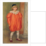 Claude Renoir in a clown costume, 1909 by Pierre Auguste Renoir