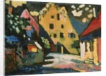 Castle Yard, Murnau, 1908 by Wassily Kandinsky