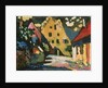 Castle Yard, Murnau, 1908 by Wassily Kandinsky