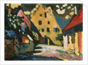 Castle Yard, Murnau, 1908 by Wassily Kandinsky
