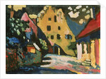 Castle Yard, Murnau, 1908 by Wassily Kandinsky