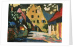 Castle Yard, Murnau, 1908 by Wassily Kandinsky