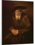 Portrait of an Old Jew by Rembrandt Harmensz. van Rijn