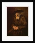 Portrait of an Old Jew by Rembrandt Harmensz. van Rijn