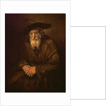 Portrait of an Old Jew by Rembrandt Harmensz. van Rijn