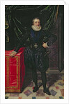 Portrait of Henri IV King of France, in a black costume, c.1610 by Frans II Pourbus
