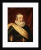 Portrait of Henri IV of France by Frans II Pourbus