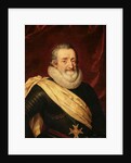 Portrait of Henri IV of France by Frans II Pourbus