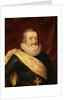 Portrait of Henri IV of France by Frans II Pourbus
