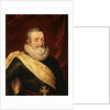 Portrait of Henri IV of France by Frans II Pourbus