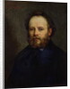 Portrait of Pierre Joseph Proudhon 1865 by Gustave Courbet