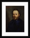 Portrait of Pierre Joseph Proudhon 1865 by Gustave Courbet