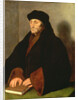 Erasmus of Rotterdam, 1523 by Hans Holbein the Younger