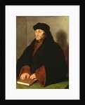 Erasmus of Rotterdam, 1523 by Hans Holbein the Younger