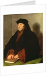 Erasmus of Rotterdam, 1523 by Hans Holbein the Younger