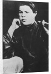 Portrait of Alexei Maximovich Peshkov, known as Maxim Gorky, 1887 by Russian Photographer
