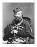 Portrait of Garibaldi by Italian Photographer