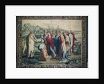 Tapestry depicting the Acts of the Apostles, the calling of Saint Paul by Raphael (1483-1520) (after)