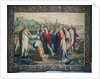 Tapestry depicting the Acts of the Apostles, the calling of Saint Paul by Raphael (1483-1520) (after)