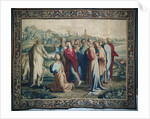 Tapestry depicting the Acts of the Apostles, the calling of Saint Paul by Raphael (1483-1520) (after)