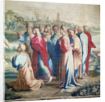Tapestry depicting the Acts of the Apostles, the calling of Saint Paul by Raphael