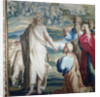 Tapestry depicting the Acts of the Apostles, the calling of Saint Paul by Raphael (1483-1520) (after)