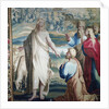 Tapestry depicting the Acts of the Apostles, the calling of Saint Paul by Raphael (1483-1520) (after)