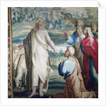Tapestry depicting the Acts of the Apostles, the calling of Saint Paul by Raphael (1483-1520) (after)