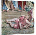 Tapestry depicting the Acts of the Apostles, the Death of Ananias by Raphael (1483-1520) (after)