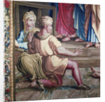 Tapestry depicting the Acts of the Apostles, the Death of Ananias by Raphael