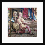 Tapestry depicting the Acts of the Apostles, the Death of Ananias by Raphael