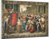 Tapestry depicting the Acts of the Apostles, the Sacrifice of Lystra by Raphael (1483-1520) (after)