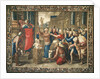 Tapestry depicting the Acts of the Apostles, the Sacrifice of Lystra by Raphael (1483-1520) (after)