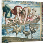 Tapestry depicting the Acts of the Apostles, The Miraculous catch of Fish by Raphael (1483-1520) (after)