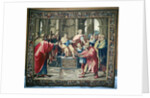 Tapestry depicting the Acts of the Apostles. The Blinding of Elymas by Raphael (1483-1520) (after)