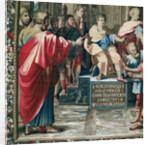 Tapestry depicting the Acts of the Apostles. The Blindness of Elymas by Raphael (1483-1520) (after)