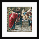 Tapestry depicting the Acts of the Apostles. The Blindness of Elymas by Raphael (1483-1520) (after)